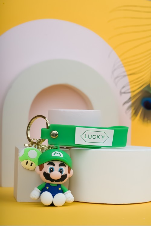 Mario Yeşil Anahtarlık